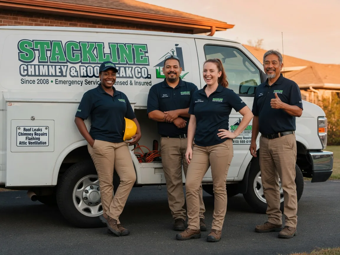 Chimney flashing repair company in Burke, SD